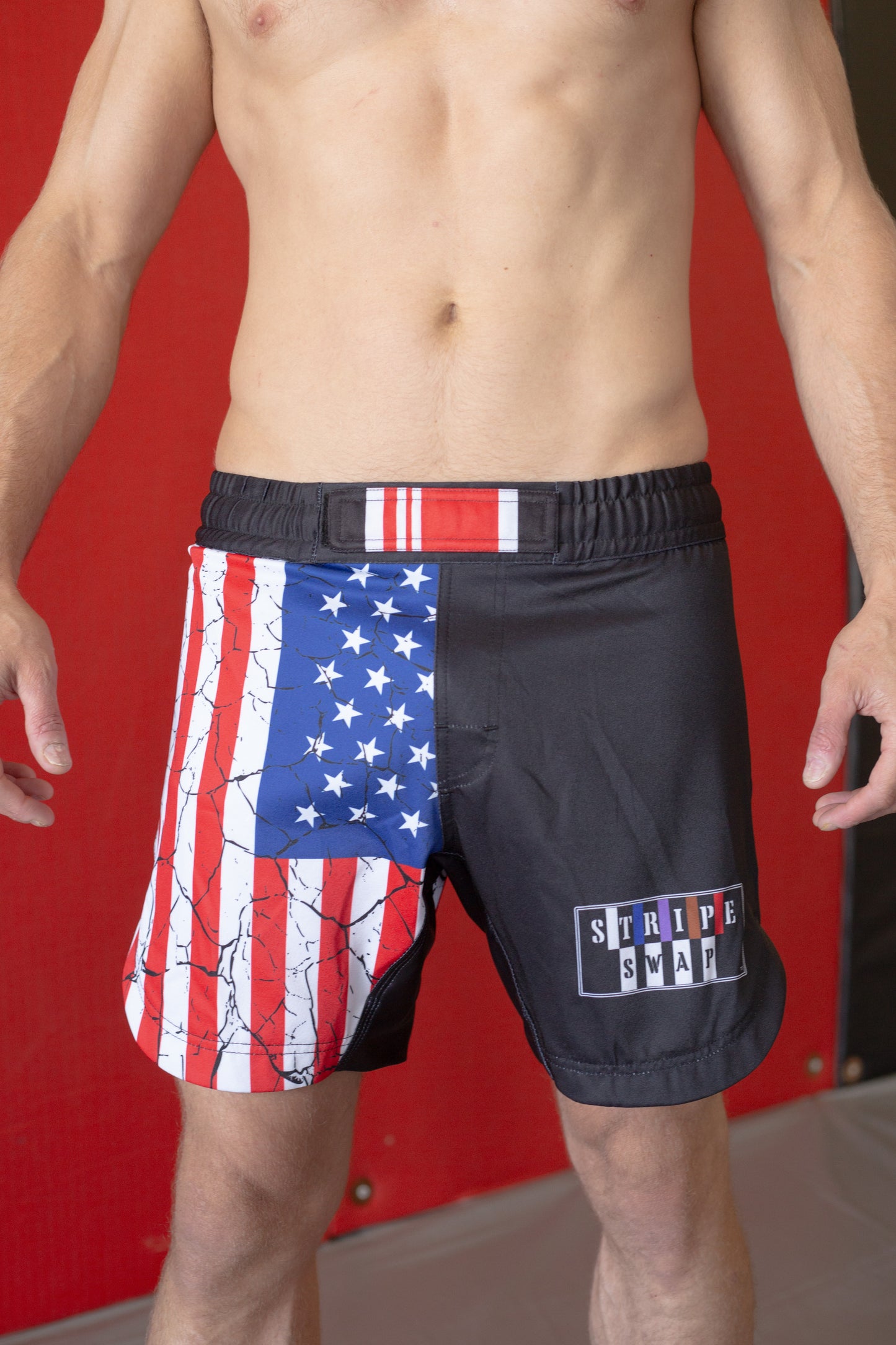 American Flag Fight Shorts