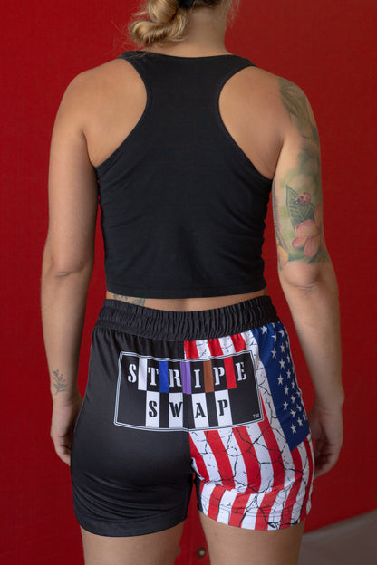 American Flag Fight Shorts