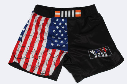 American Flag Fight Shorts