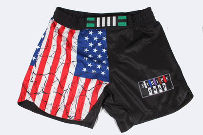 American Flag Fight Shorts