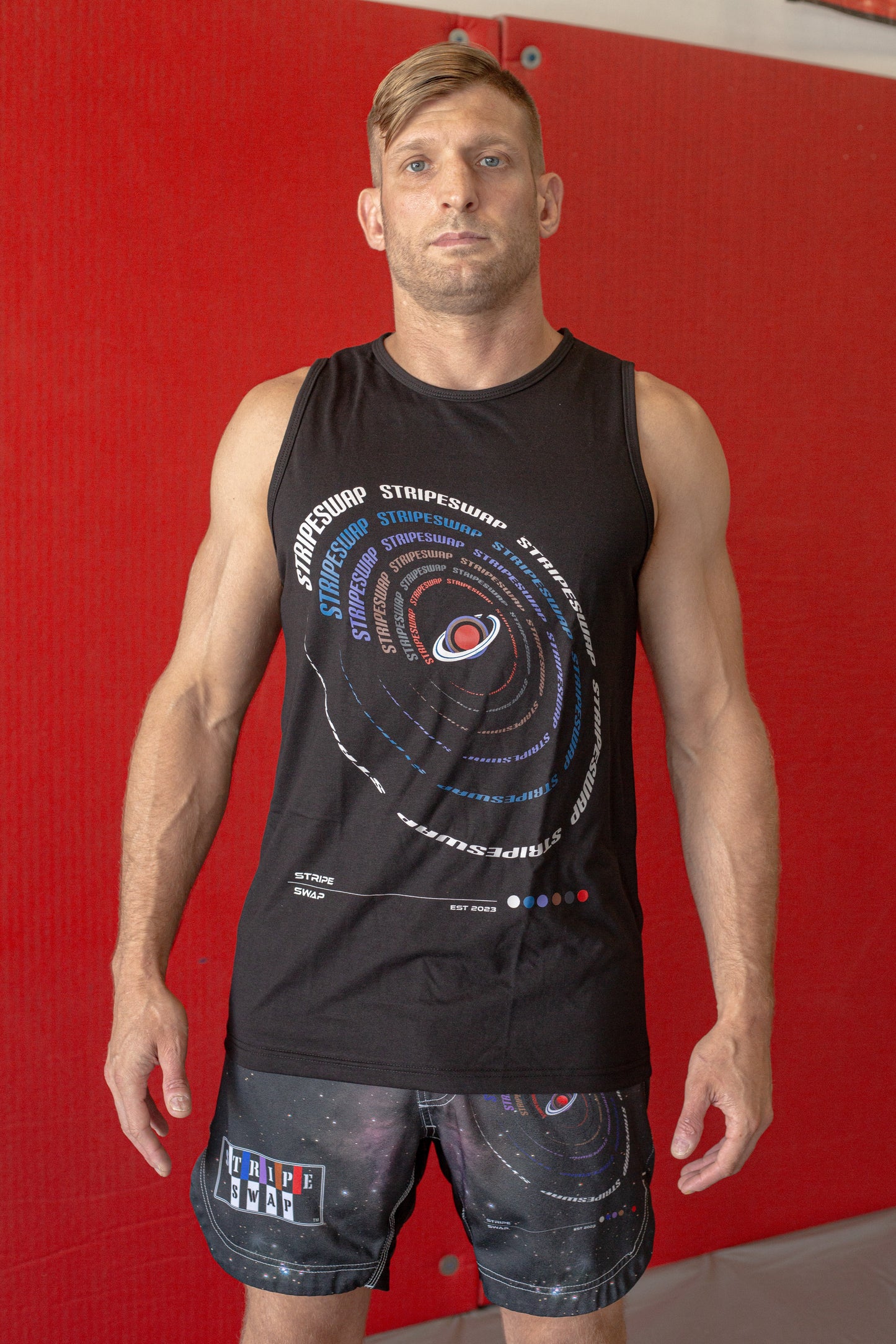 Stripe Swap Galaxy Tank Top